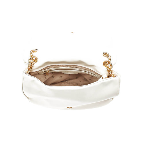 Verde Γυναικεία Τσάντα Ώμου 16-7357 Εκρού